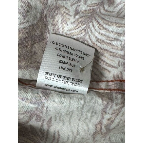 Sendero Provisions Co. City Slicker Button Down Short Sleeve Cotton Size S - Picture 6 of 10